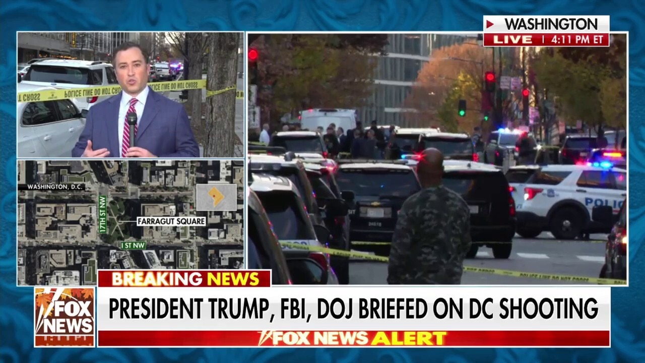 DC police confirm suspect in deadly shooting of two National Guardsmen is in custody