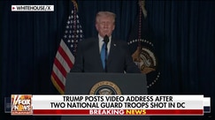 President Trump addresses the nation following shooting of two National Guardsmen in DC