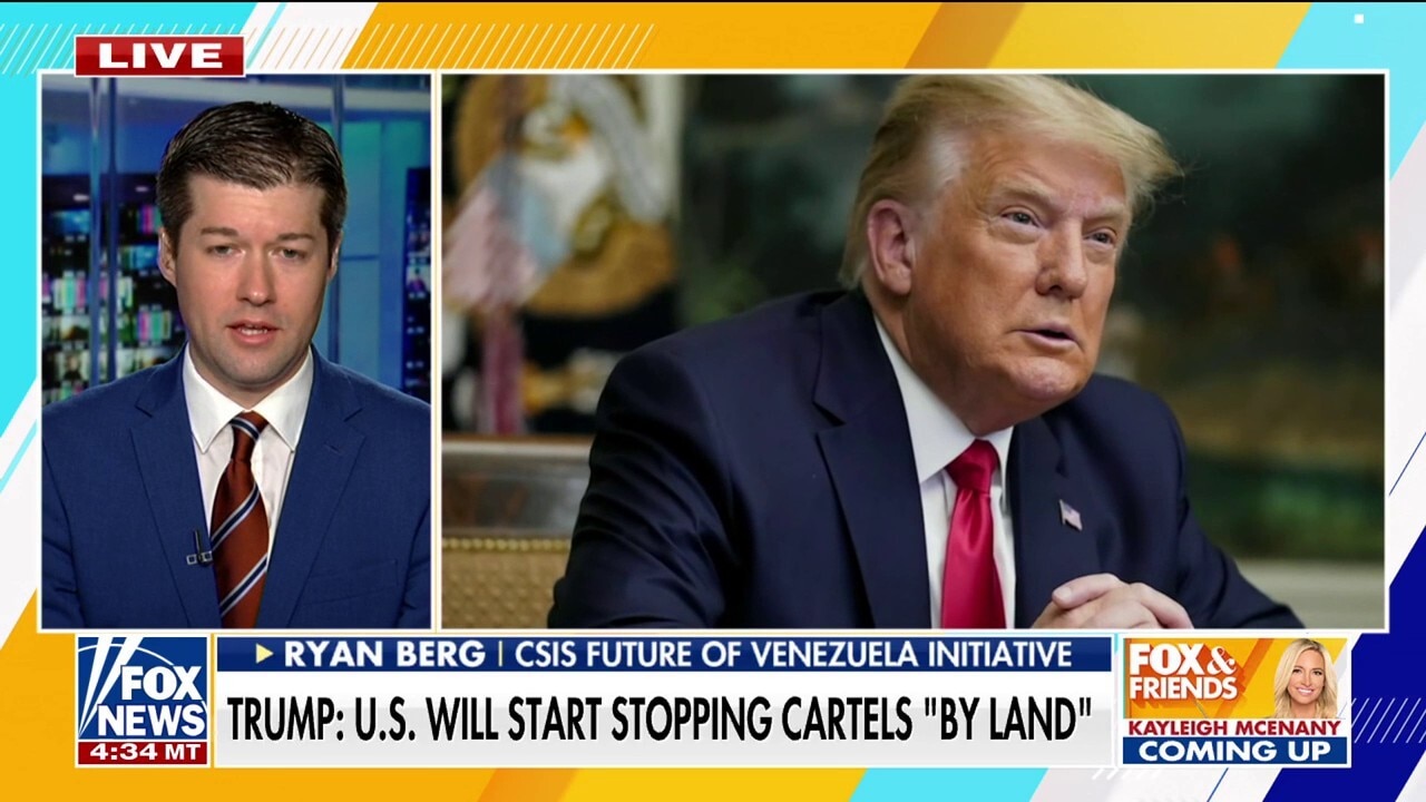 Trump claims US has stopped 85% of drug traffickers by sea, threatens those on land