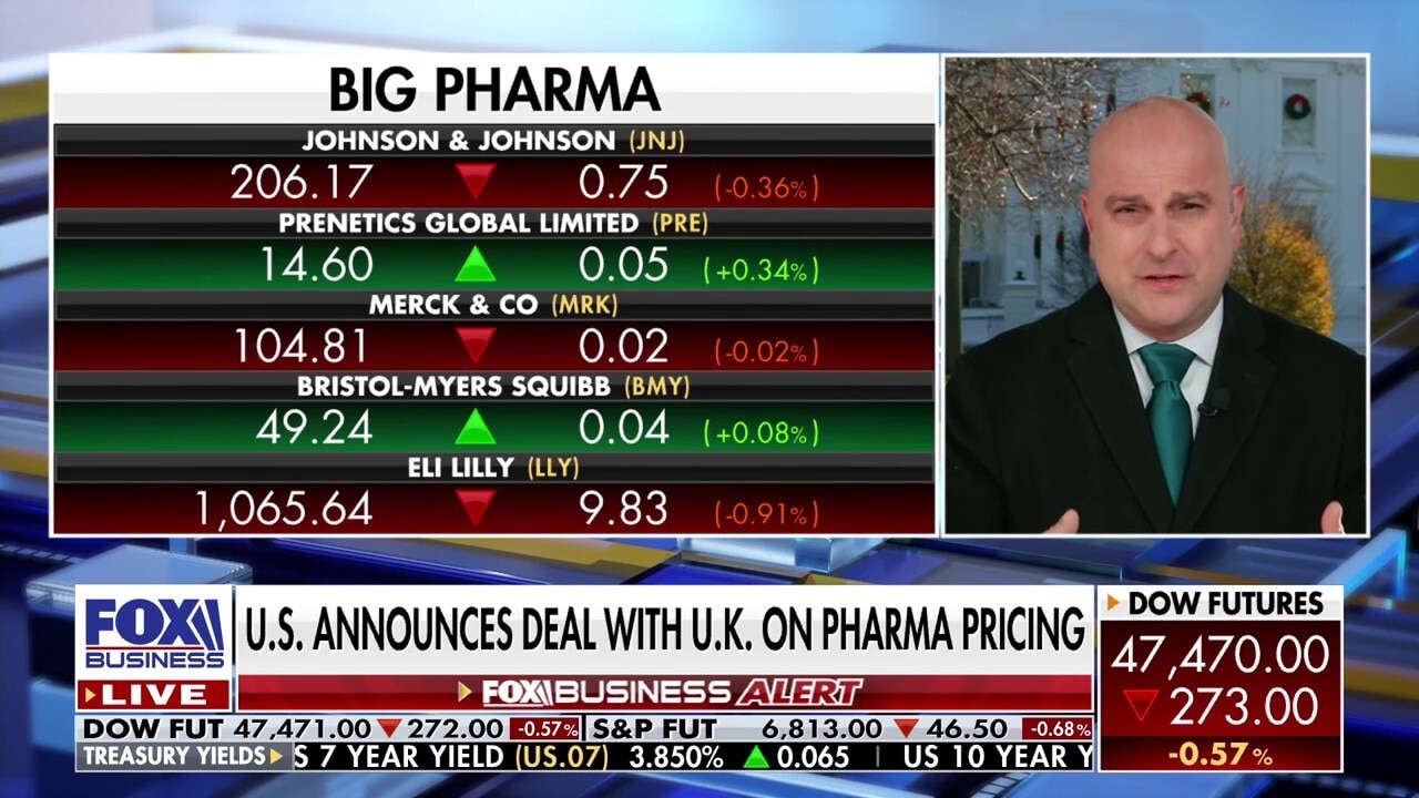 Trump reaches pharmaceutical pricing agreement with United Kingdom