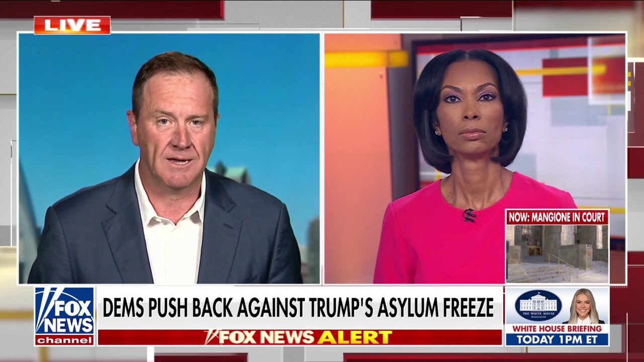 Sen. Schmitt rips Biden’s ‘suicidal empathy’ as Trump asylum pause battle heats up