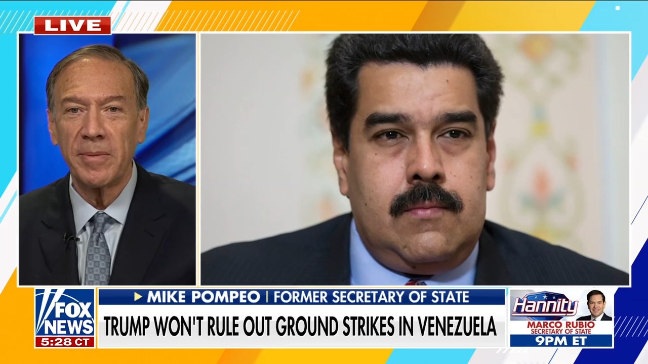 Mike Pompeo urges Trump to ‘ratchet up the pressure’ on Maduro