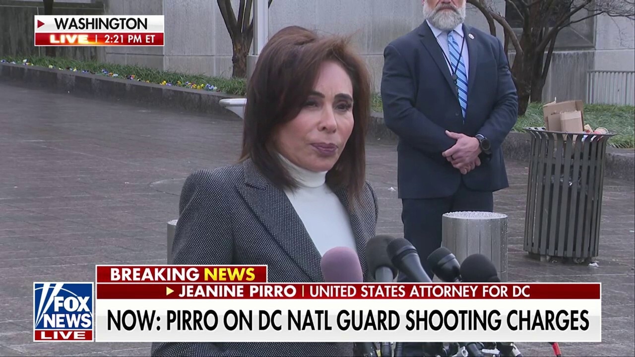 Jeanine Pirro on DC National Guard shooting charges: 'We are pursuing everything'