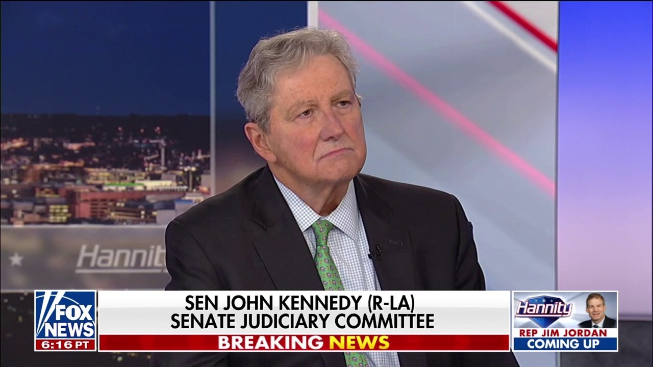 Democratic colleagues are 'out of control': Sen. John Kennedy