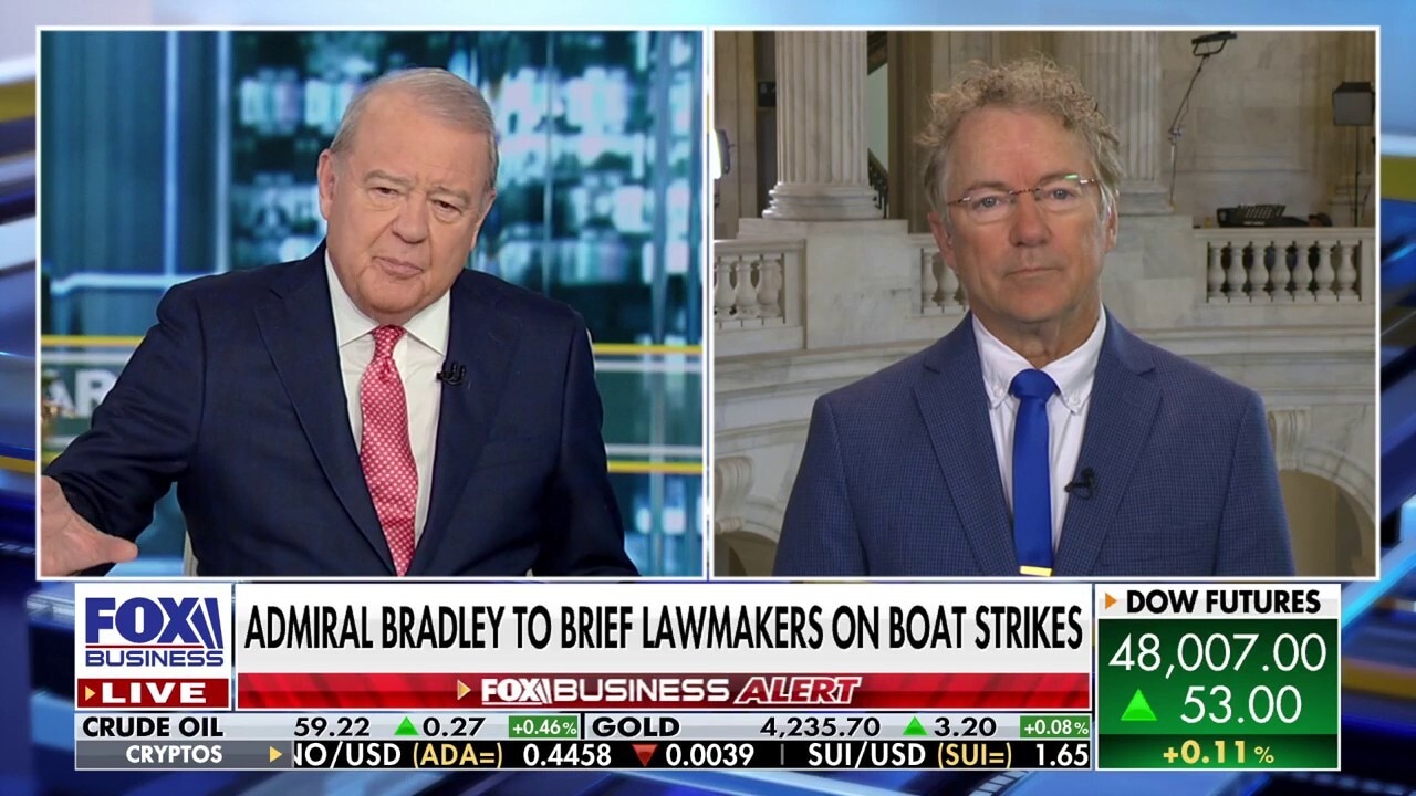 Boat attacks are a 'prelude to an invasion of Venezuela,' Rand Paul warns