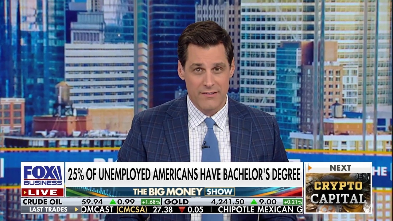 25% of unemployed Americans have bachelor degree or higher, Labor Dept indicates