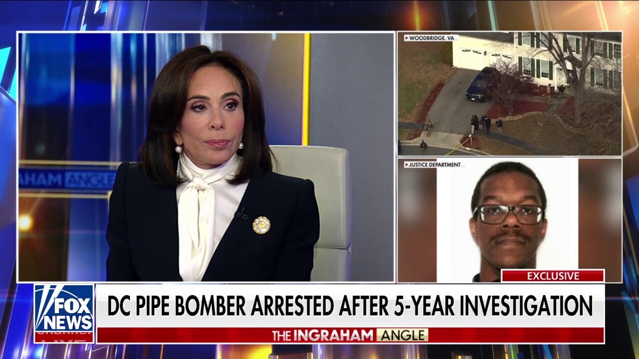 Jeanine Pirro reveals new details on DC pipe bomb suspect