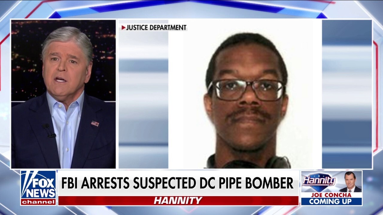 Hannity: How is it possible the Biden admin could not crack DC pipe bomb case in 4 years?