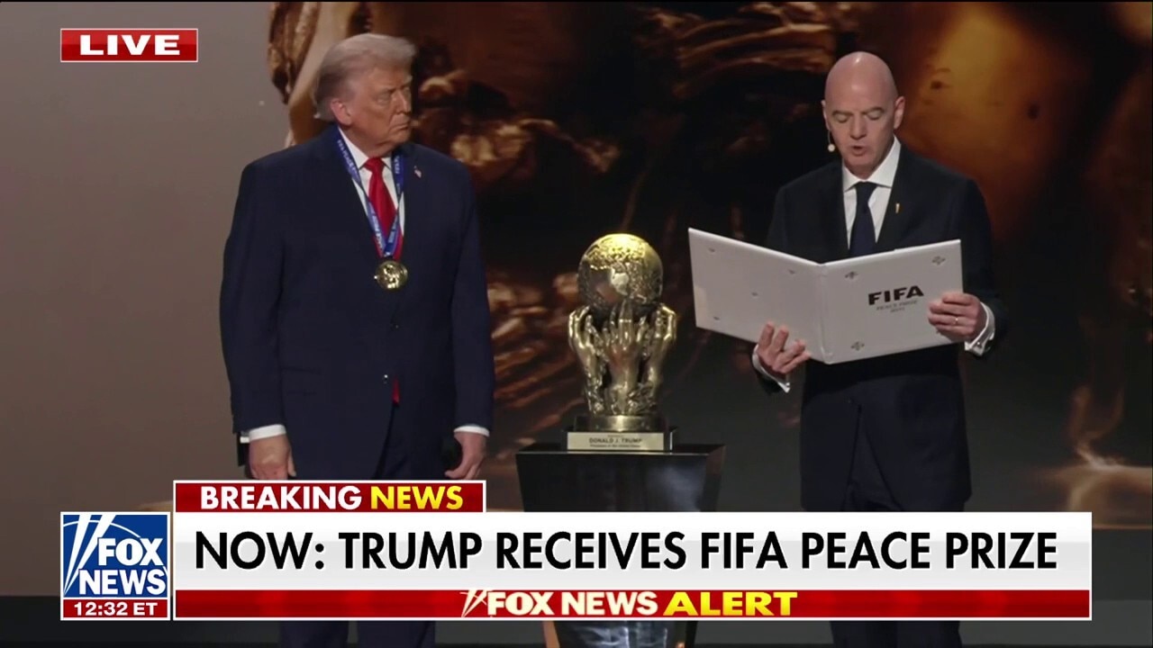 Trump receives first-ever FIFA Peace Prize: 'Great honor'