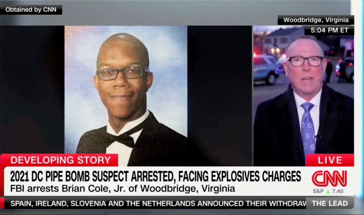 Jake Tapper wrongly calls pipe bomb suspect a 'White man' on CNN before airing photo of him
