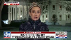 President Trump receives peace prize award at FIFA draw