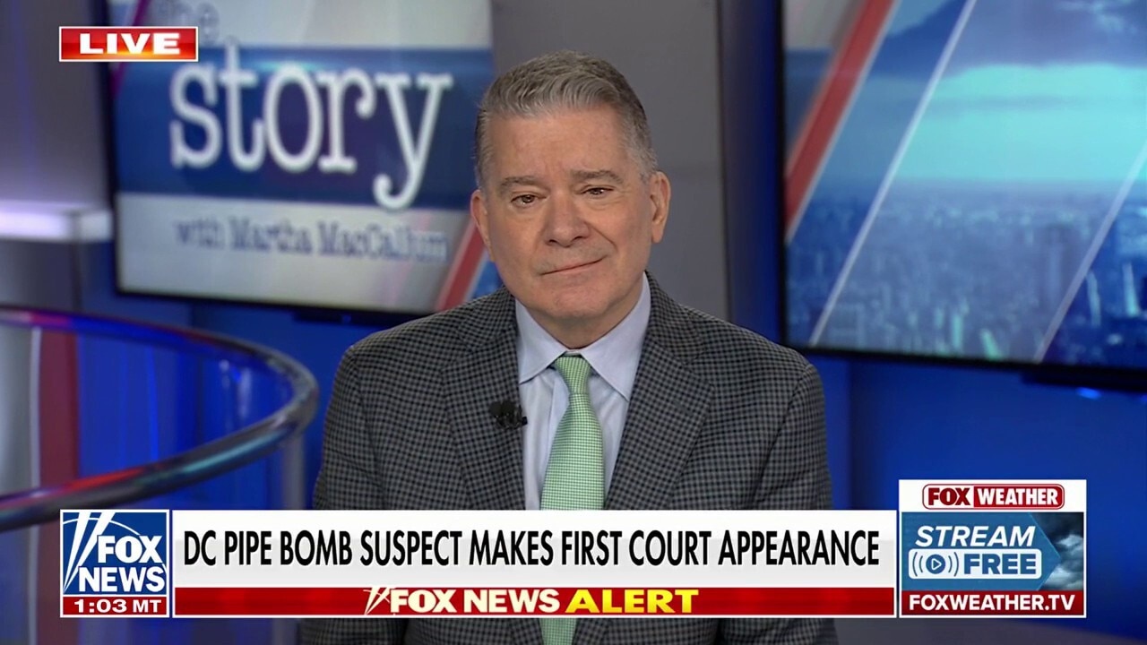 DC pipe bomb suspect makes first court appearance