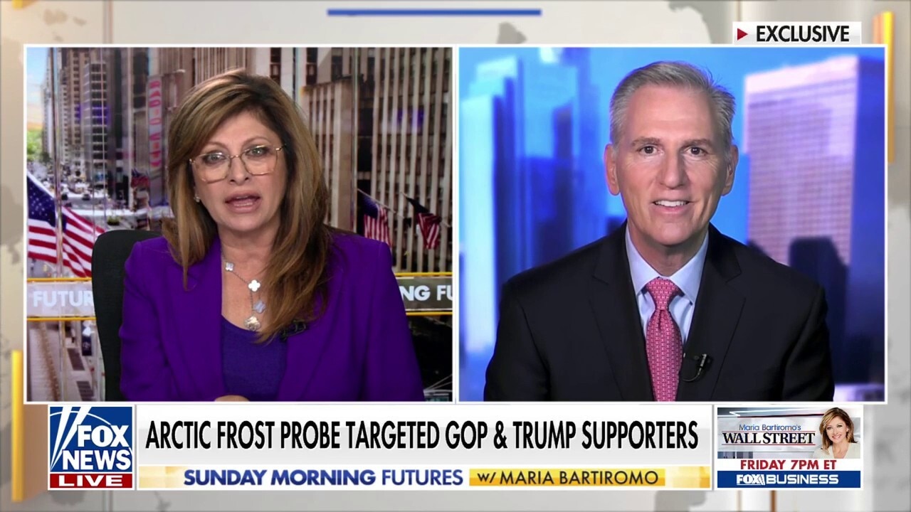 Kevin McCarthy speaks out against Arctic Frost probe, says 'weaponization' went 'beyond' Trump