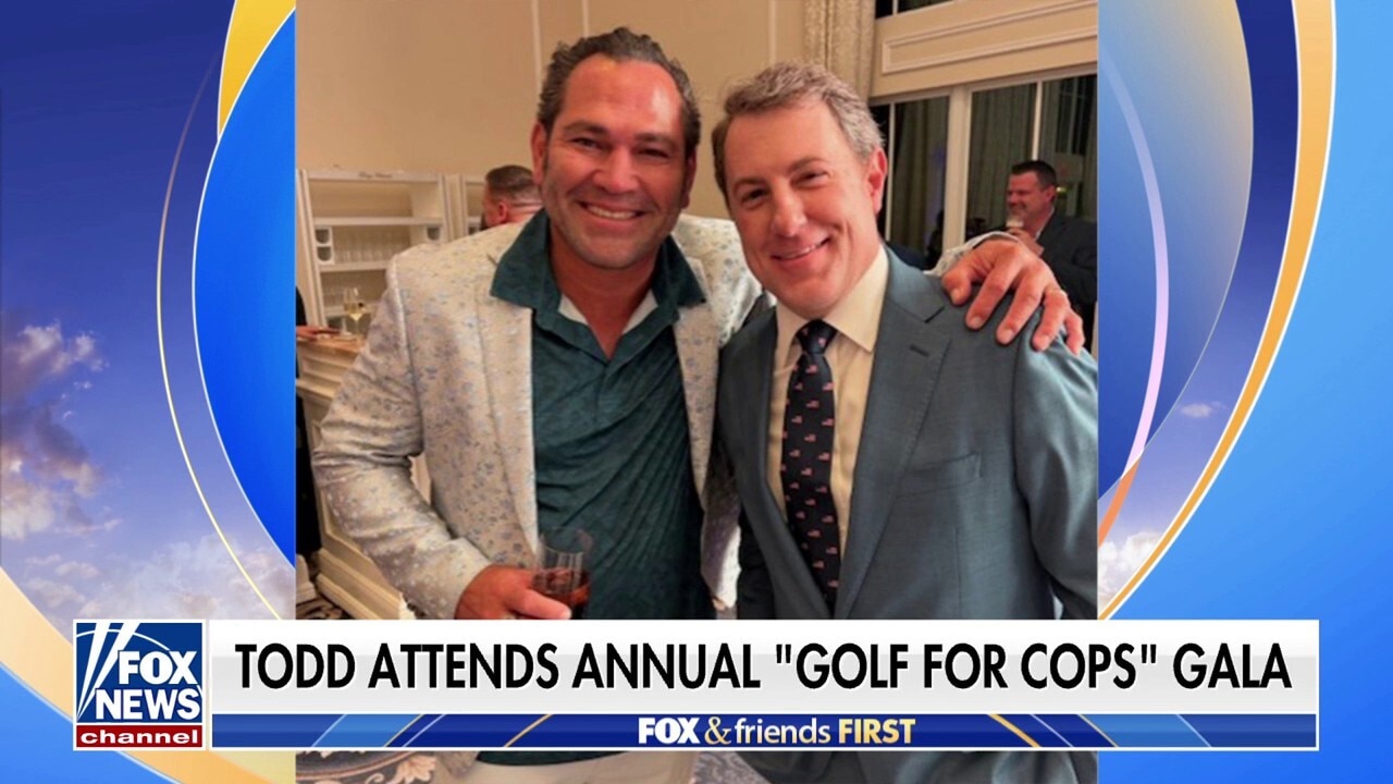 Todd Piro attends annual 'Golf for Cops' gala, raising over $1 million