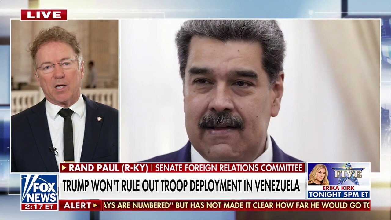 Sen Rand Paul: Trump must go through Congress if he wants to go after Maduro