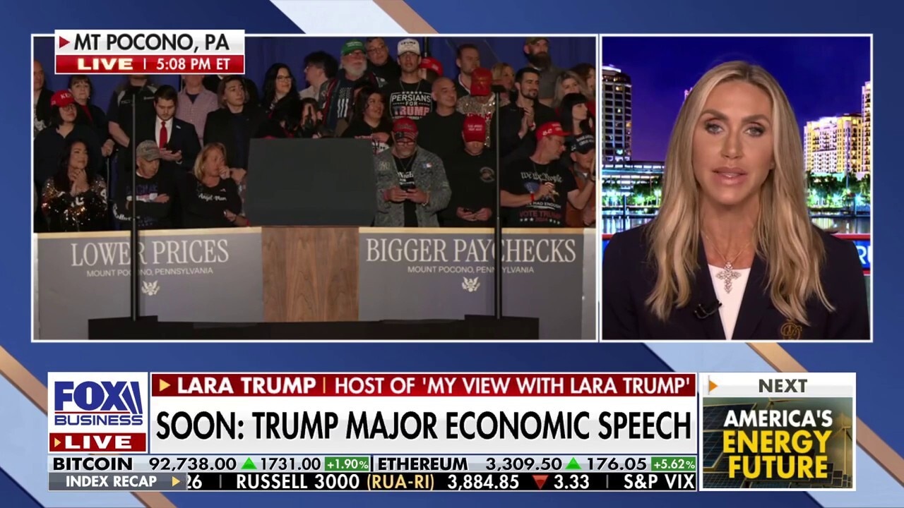 Lara Trump says energy independence should be a major focus for President Trump’s economic messaging 