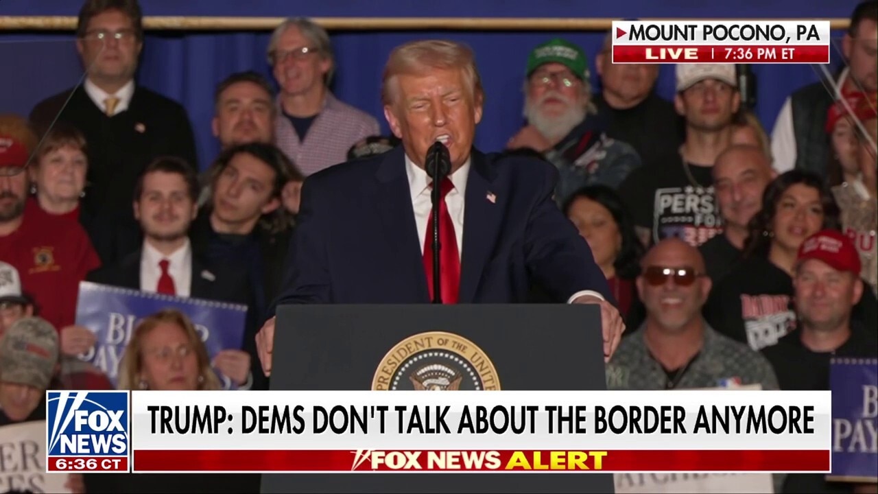 President Trump calls Democrats the 'enemy' of the working class
