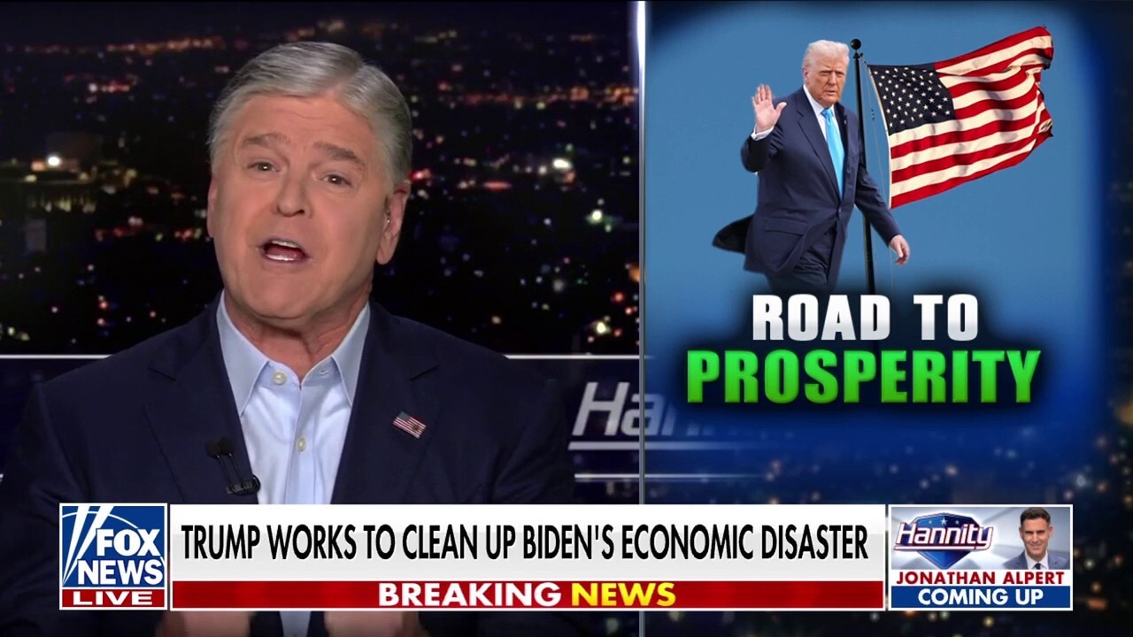 Sean Hannity: This is good news for hard-working Americans