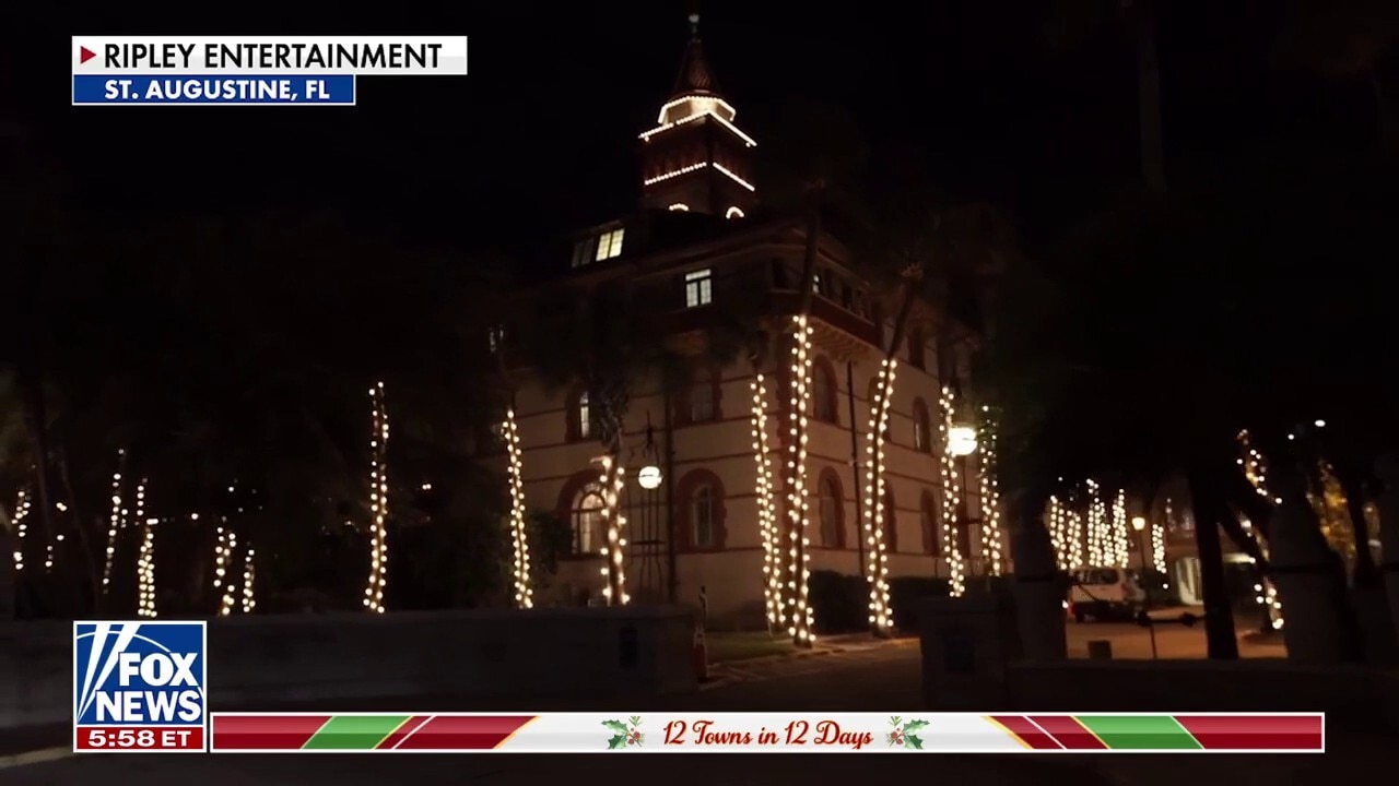 St. Augustine transforms into Christmas wonderland with Nights of Lights