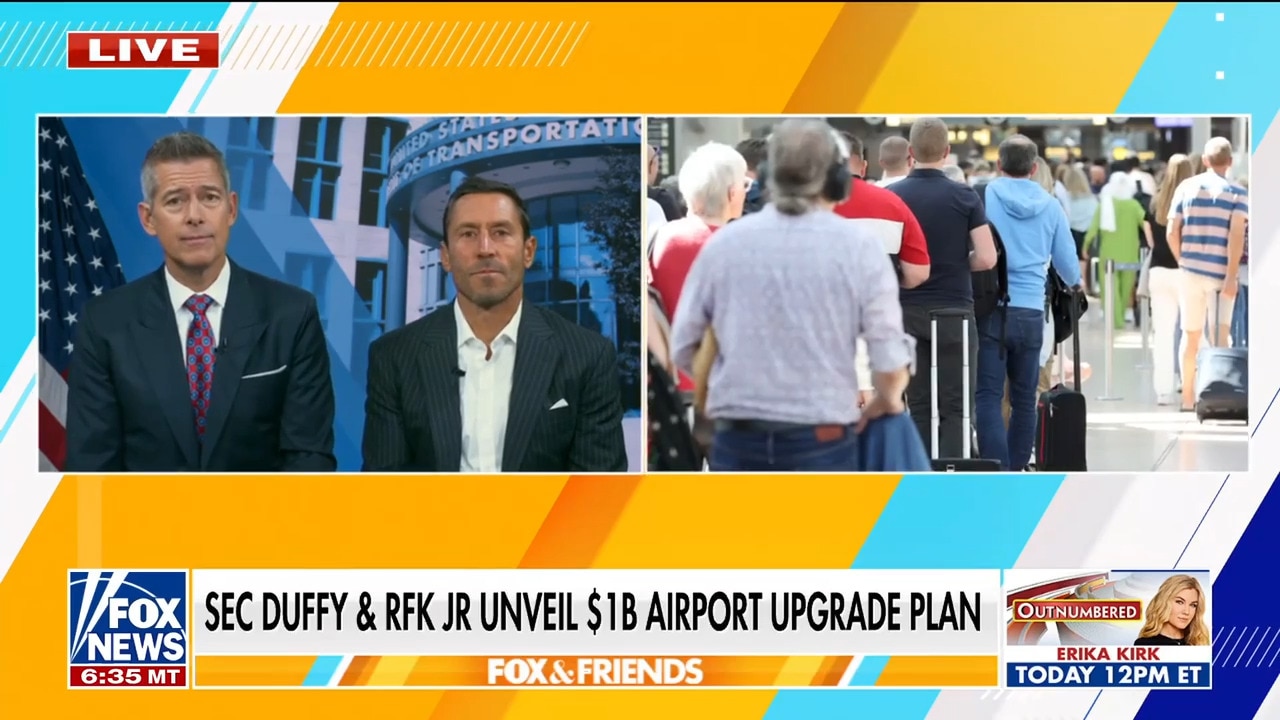 Transportation Secretary Duffy pushes for exercise areas, nursing pods at airports