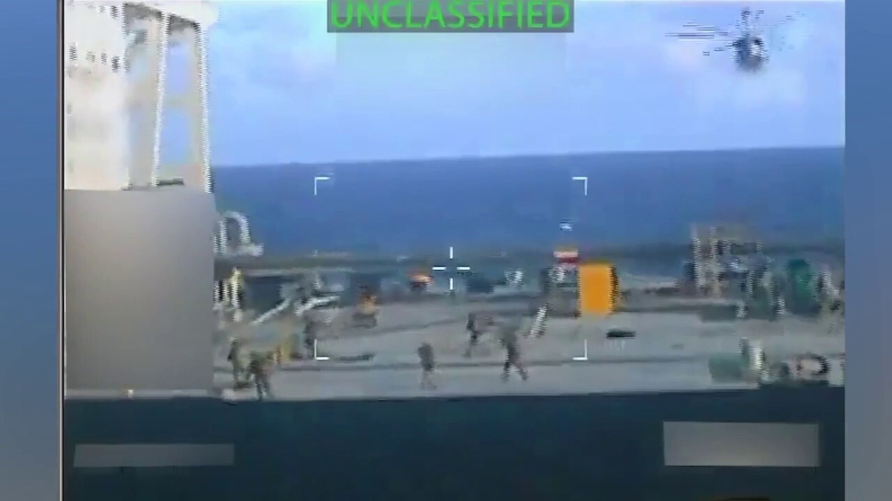 Trump administration releases video of the Venezuelan tanker seized by the US