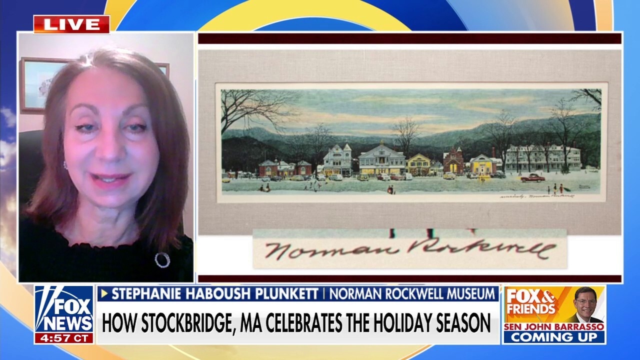 Inside the Christmas town Norman Rockwell made famous