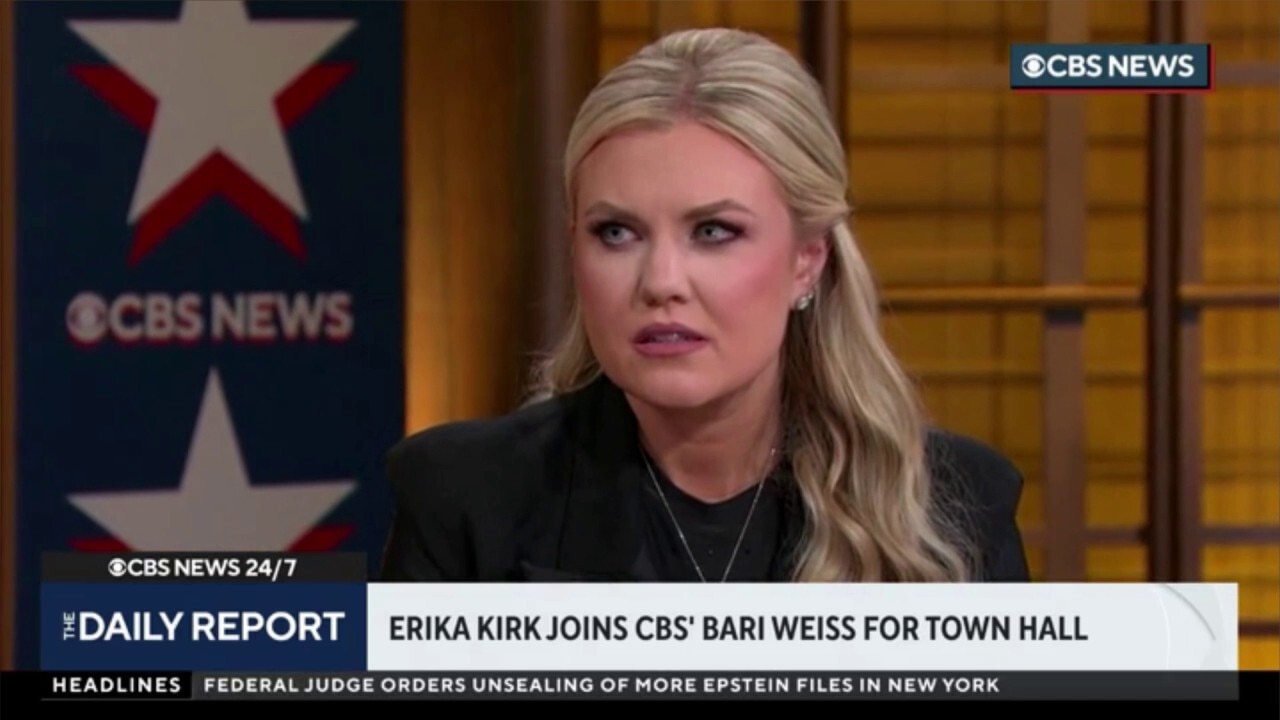 Erika Kirk sends message to people celebrating assassination of her husband