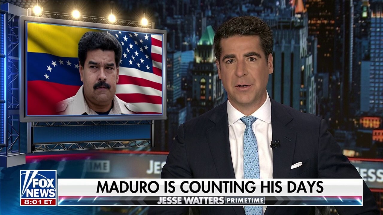 Jesse Watters: 'Mad dog' Maduro is trying to get off Trump's 'naughty list'