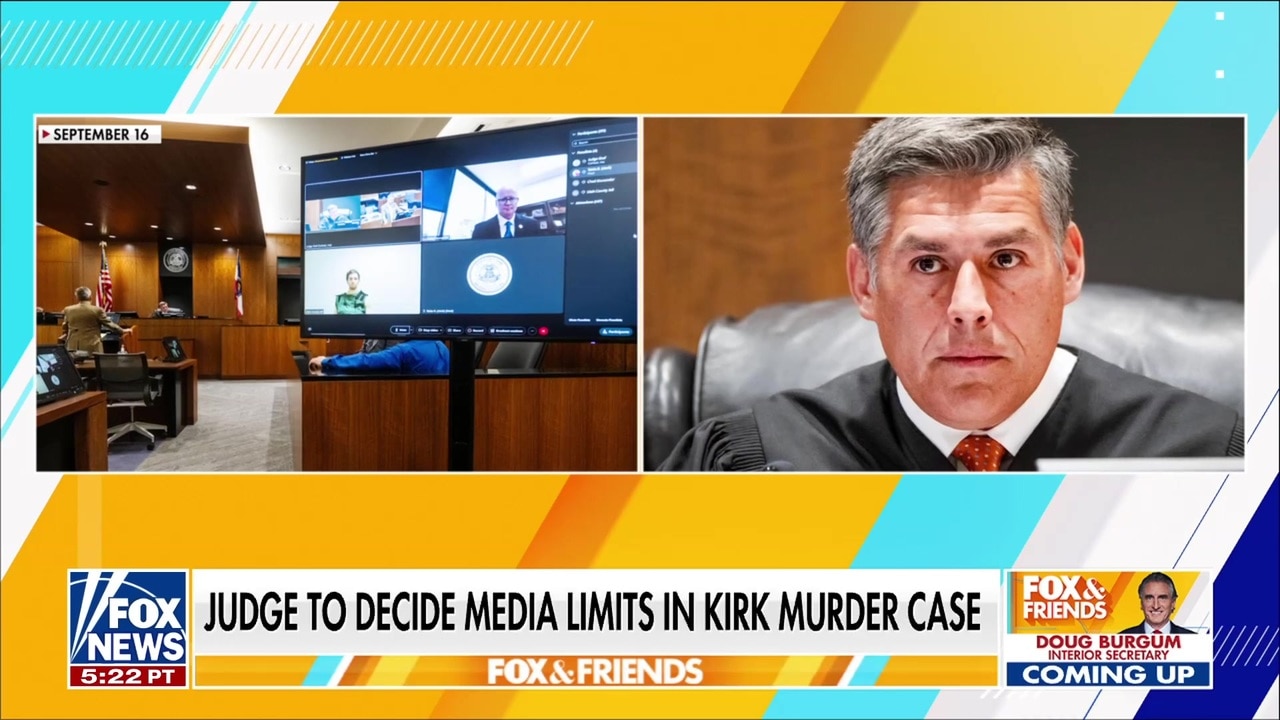 Judge to rule on media access in Charlie Kirk murder trial