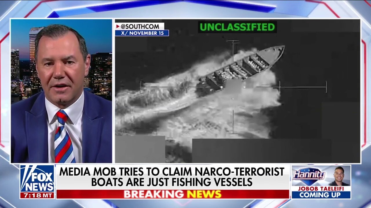Liberal media push 'fishing boat' narrative in attacks on Trump's strikes on suspected 'narcoterrorists'