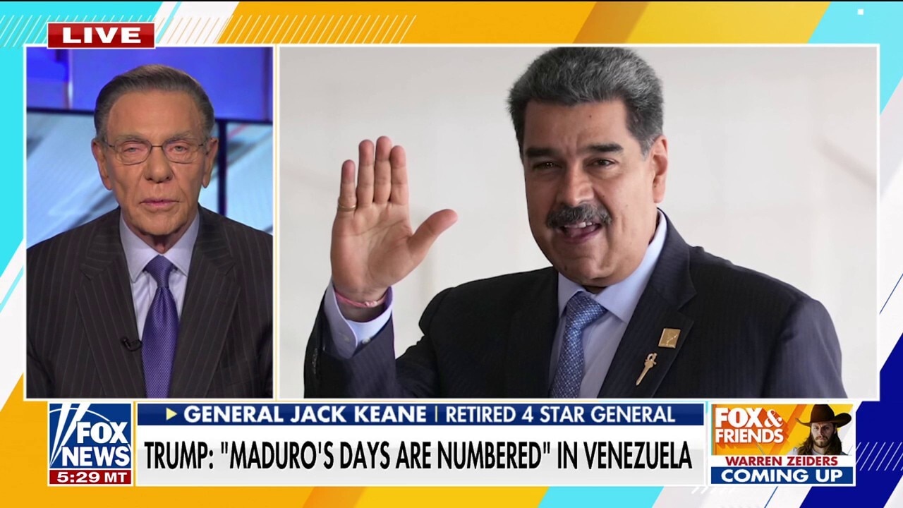 Jack Keane argues US should 'continue' pressure on Venezuela: 'Objective is regime change'