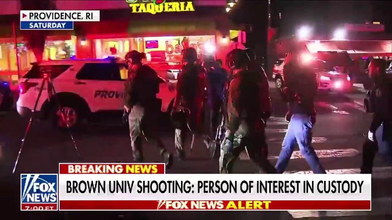 Person of interest in deadly Brown University shooting in custody