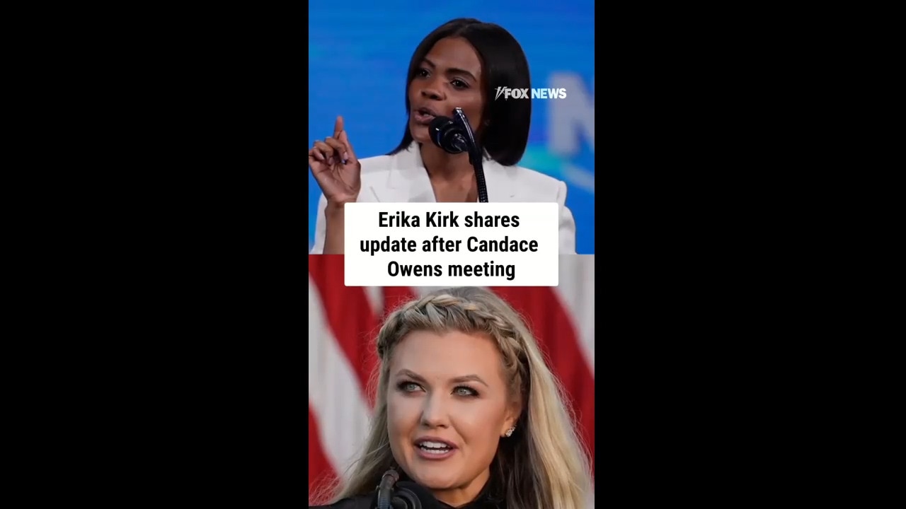 Erika Kirk shares update after Candace Owens meeting