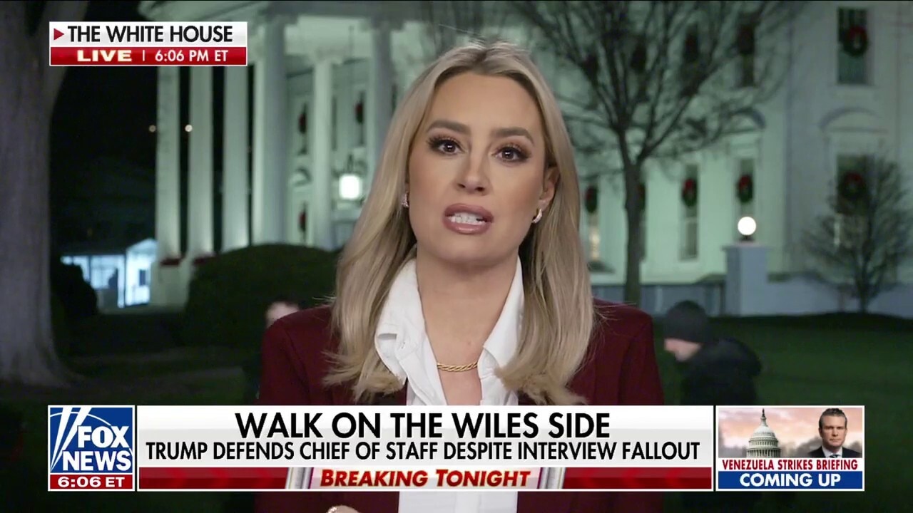Trump defends chief of staff Susie Wiles despite interview fallout