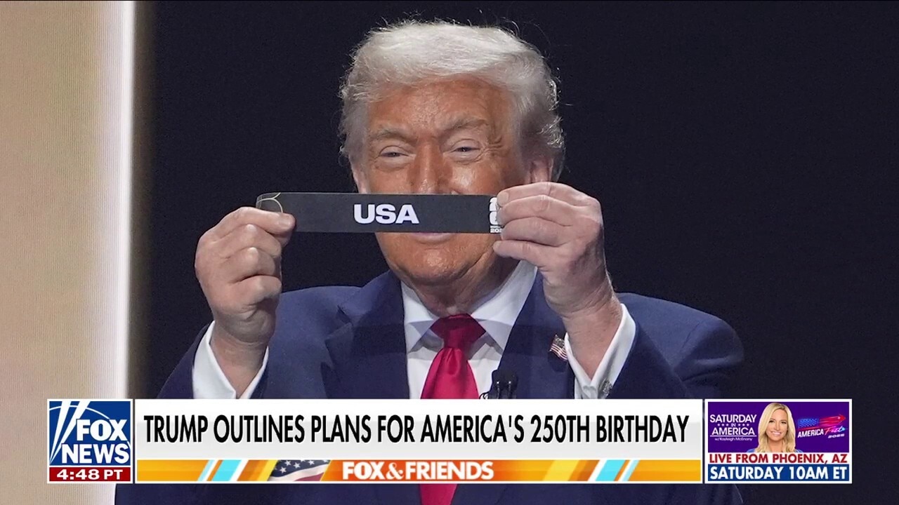 Trump touts ‘incredible’ Freedom 250 plan for America’s birthday bash