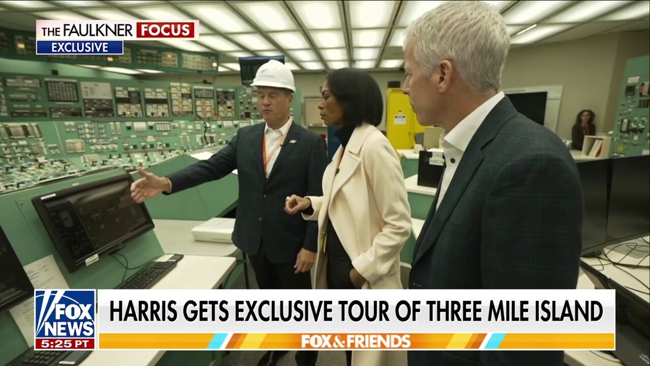 Harris Faulkner previews exclusive tour of Three Mile Island nuclear facility