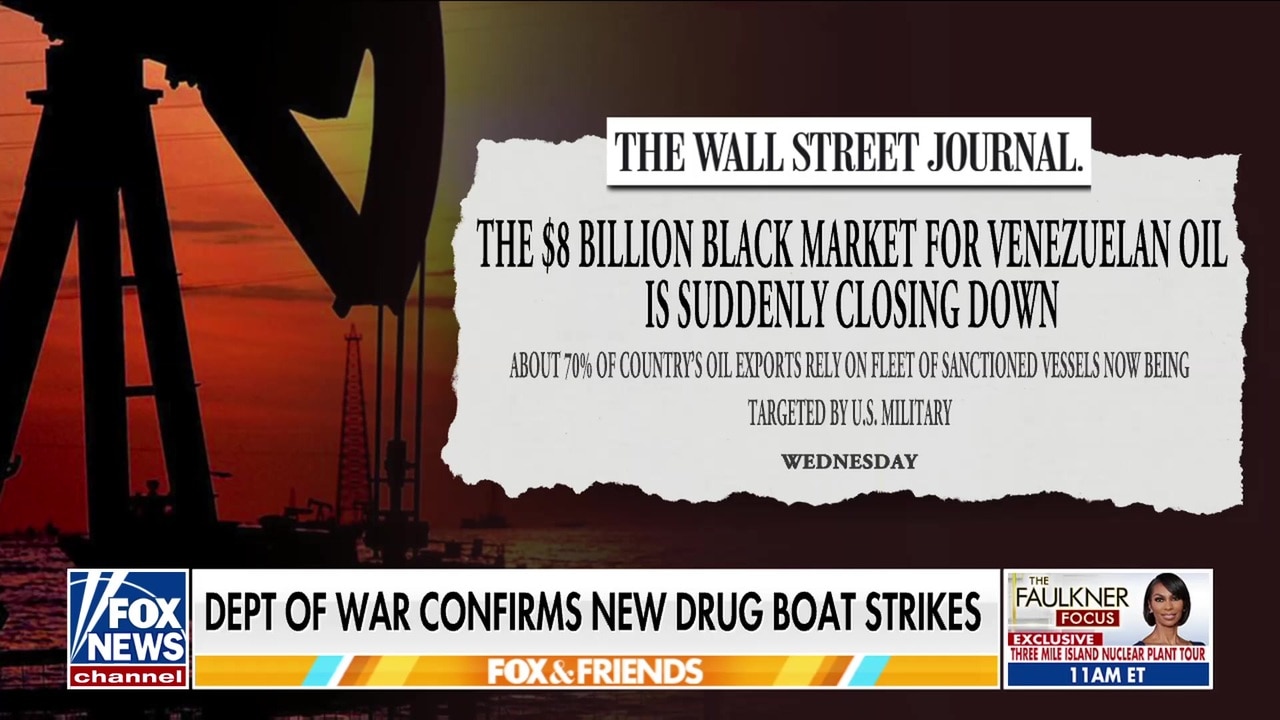 Trump's oil tanker blockade shuts down $8 billion black market