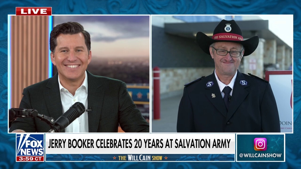 Jerry Booker celebrates 20 years at Salvation Army
