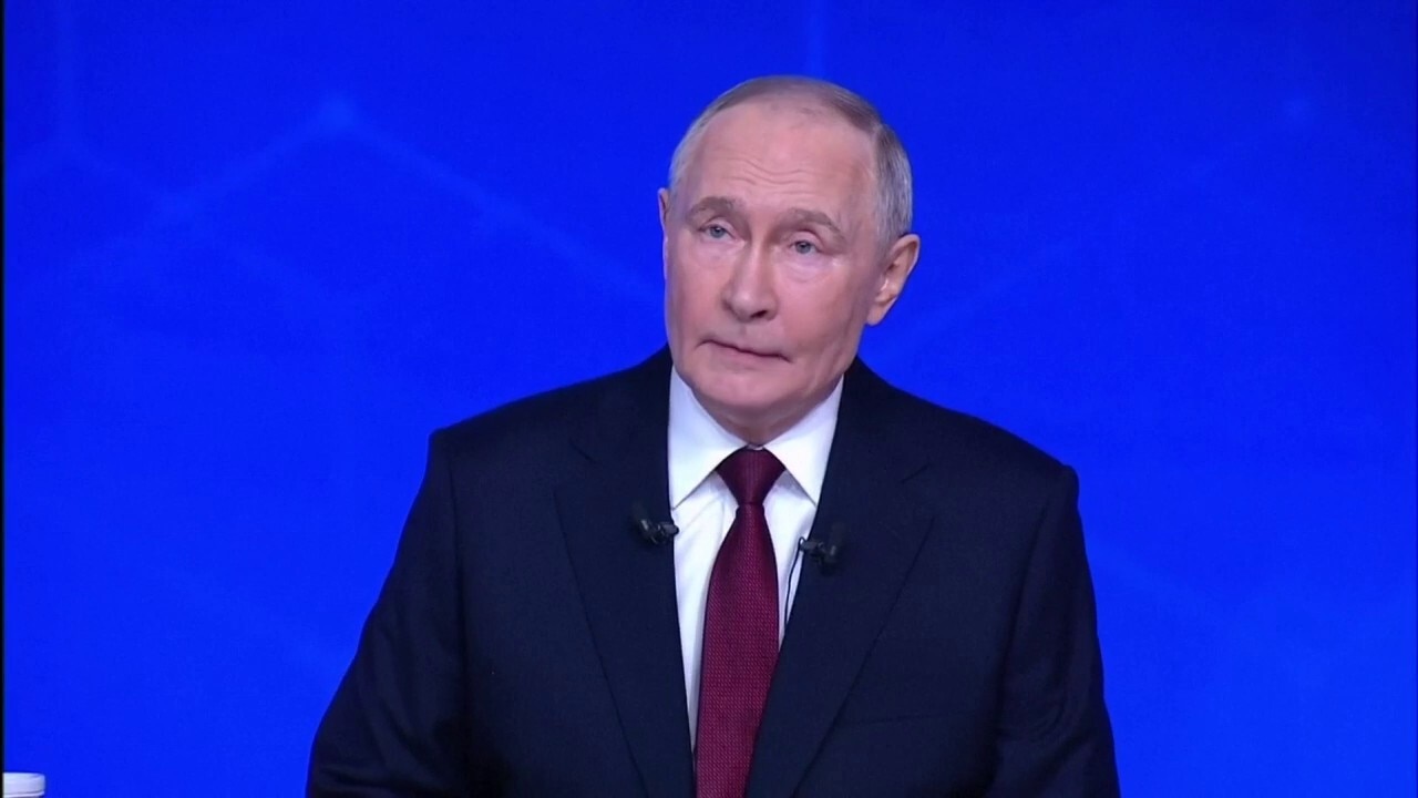 Putin begins annual televised news conference