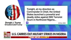 Trump announces US strike targeting ISIS in Nigeria