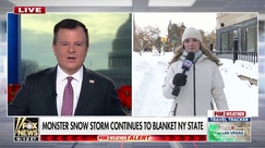 Monster snowstorm continues to blanket New York state