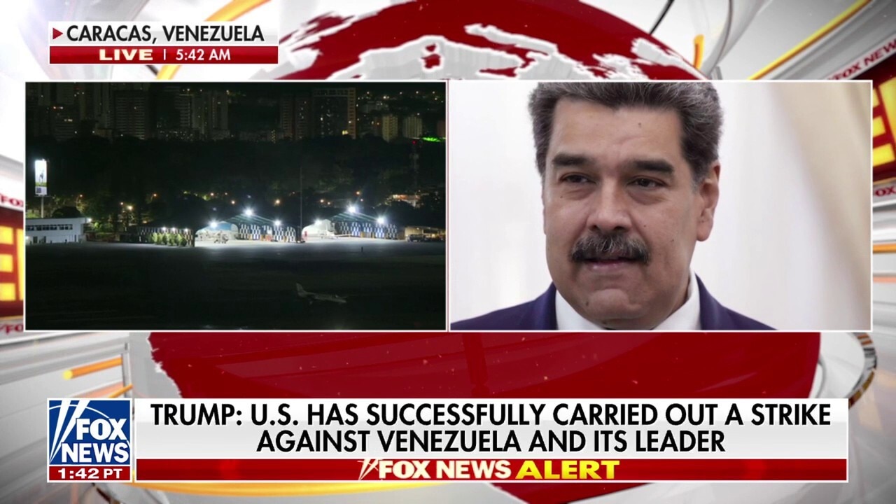 Maduro, wife captured by US in 'large-scale' strike on Venezuela