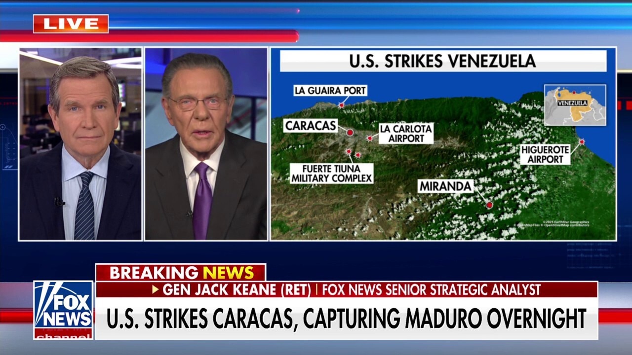 Gen. Keane breaks down the operation to capture Maduro