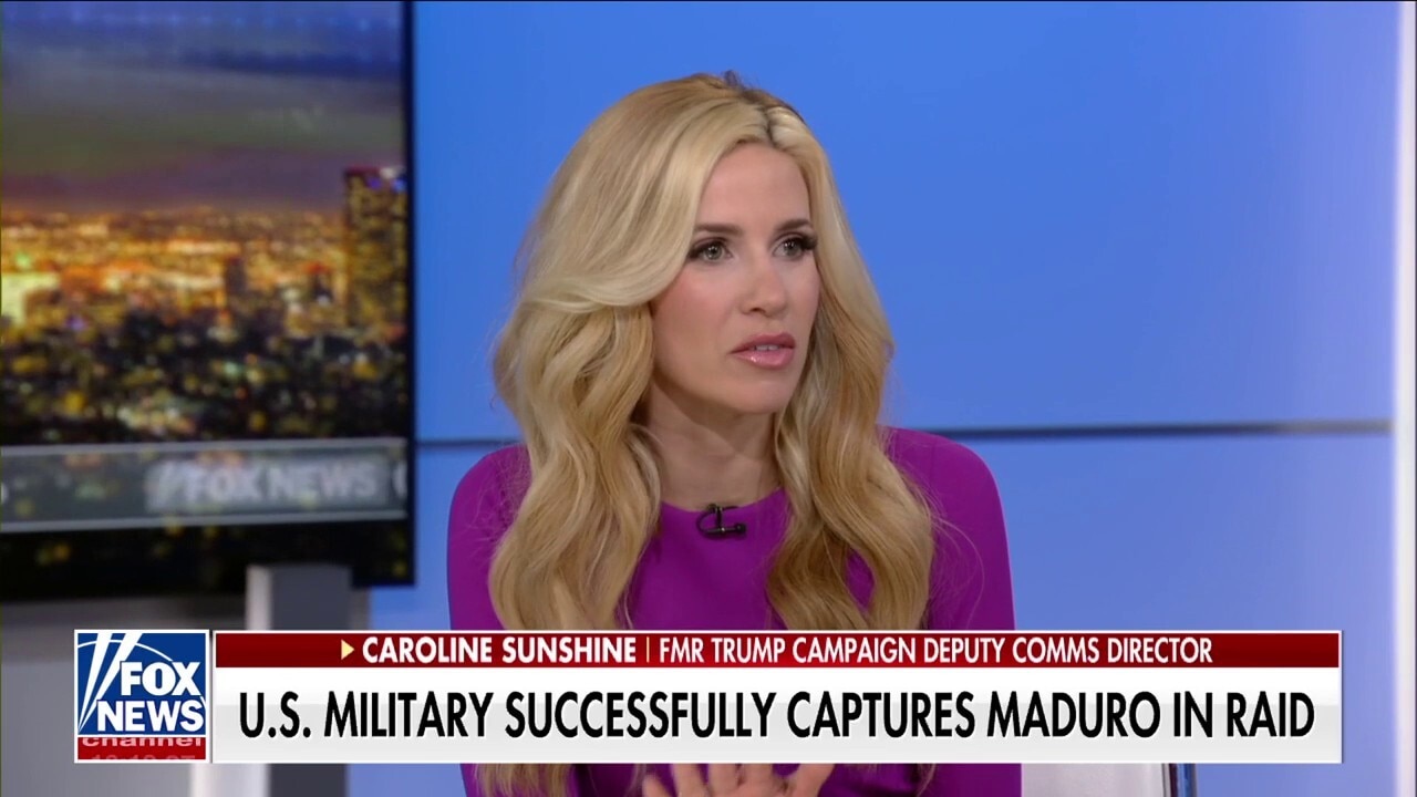 You could imagine the message Maduro's arrest sends to China: Caroline Sunshine