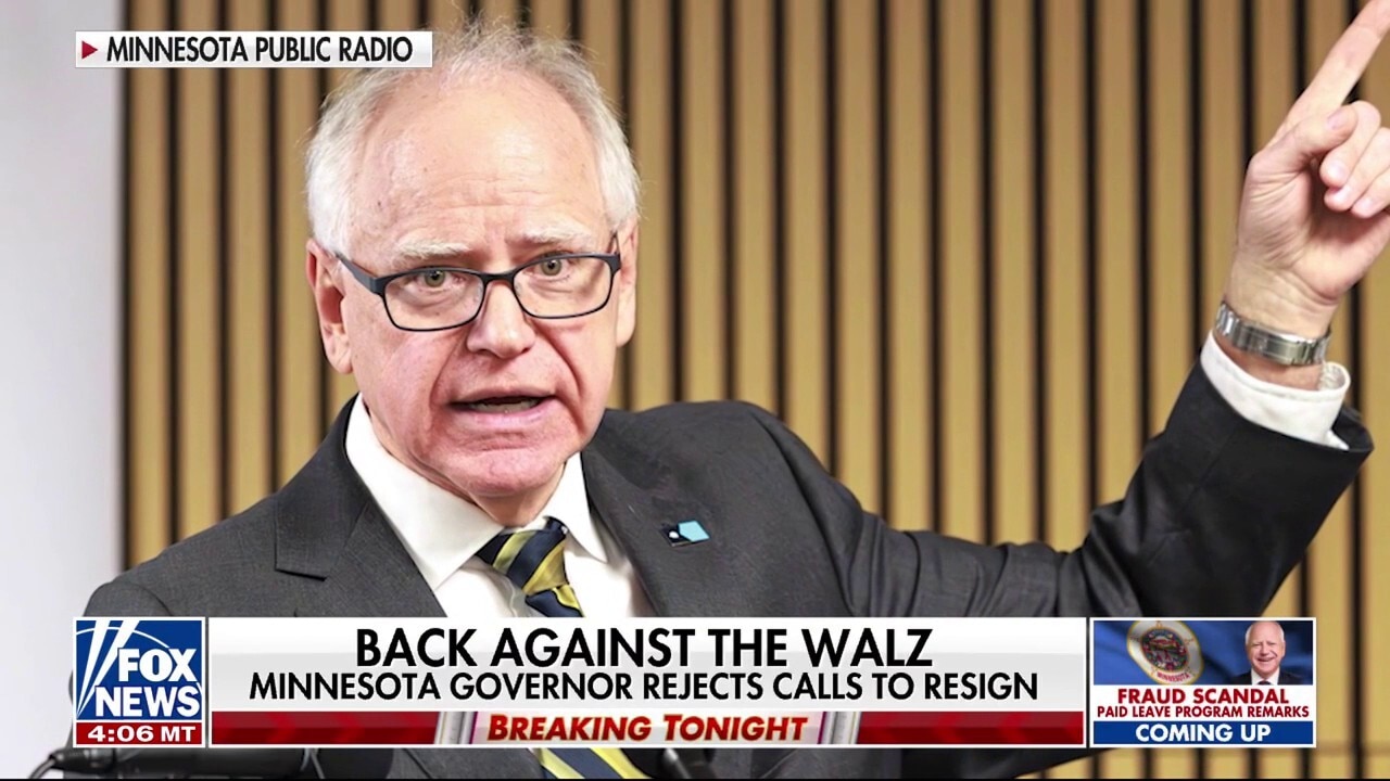 Minnesota Governor Tim Walz swats down calls for his resignation