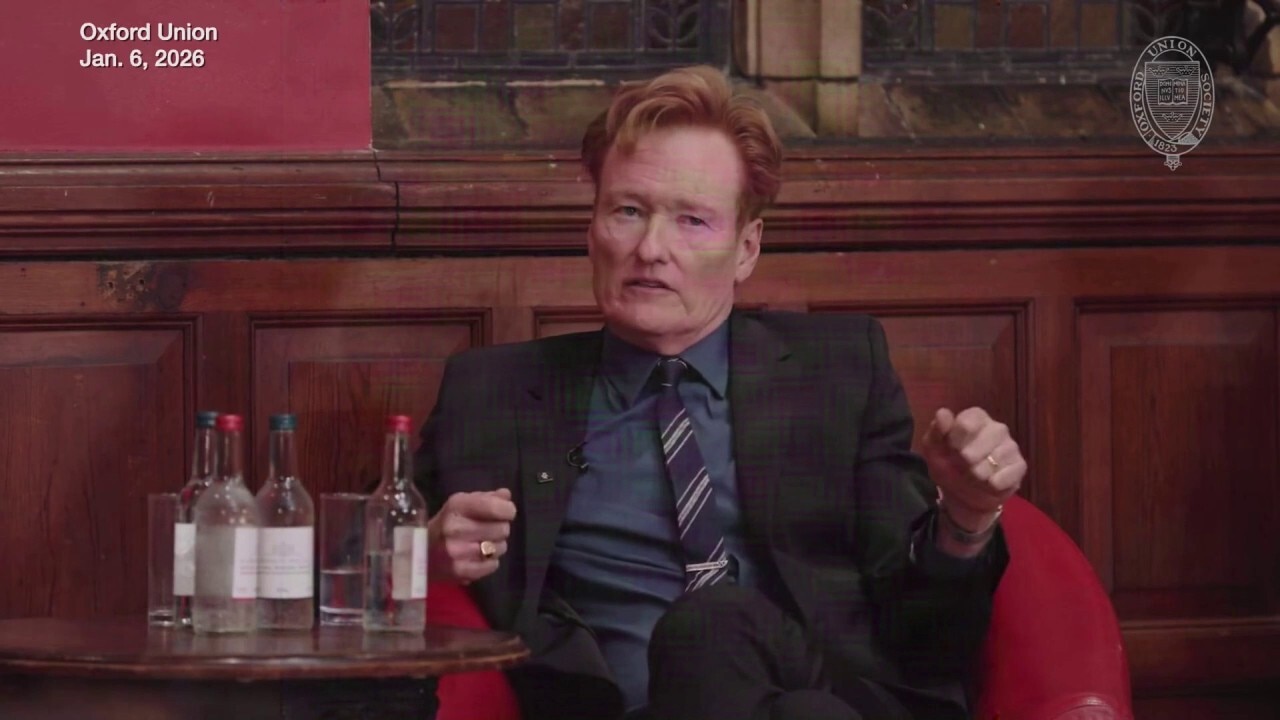 Conan O'Brien calls out 'F Trump' comics