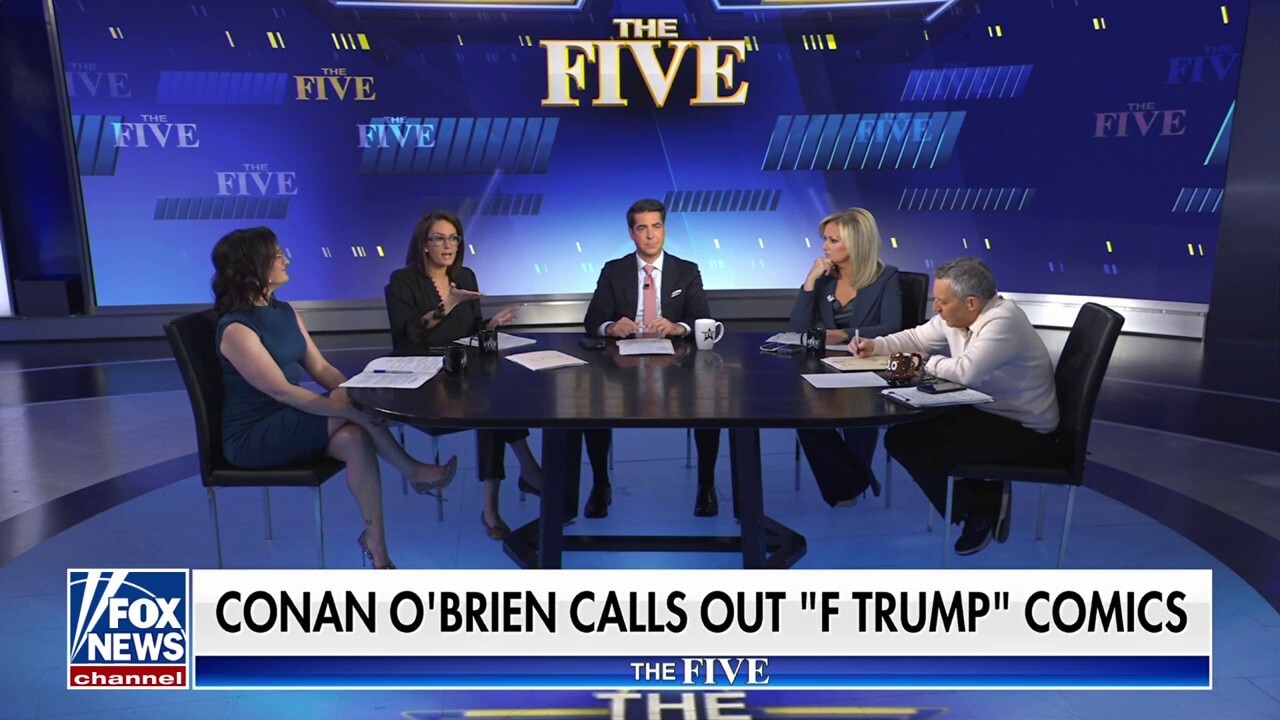 ‘The Five’: Conan O’Brien drops reality check on anti-Trump comics