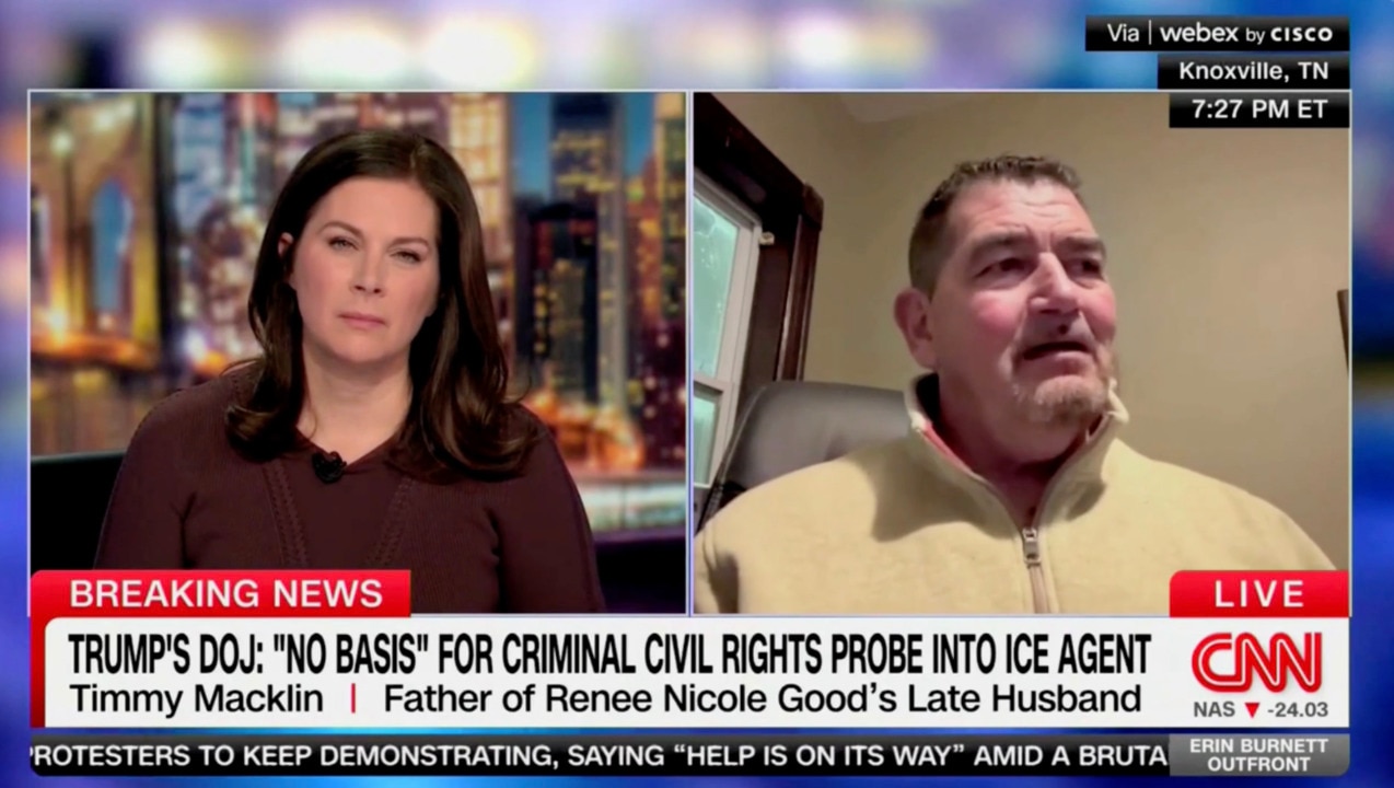 Renee Good's former father-in-law says he doesn't blame ICE or Good for fatal shooting