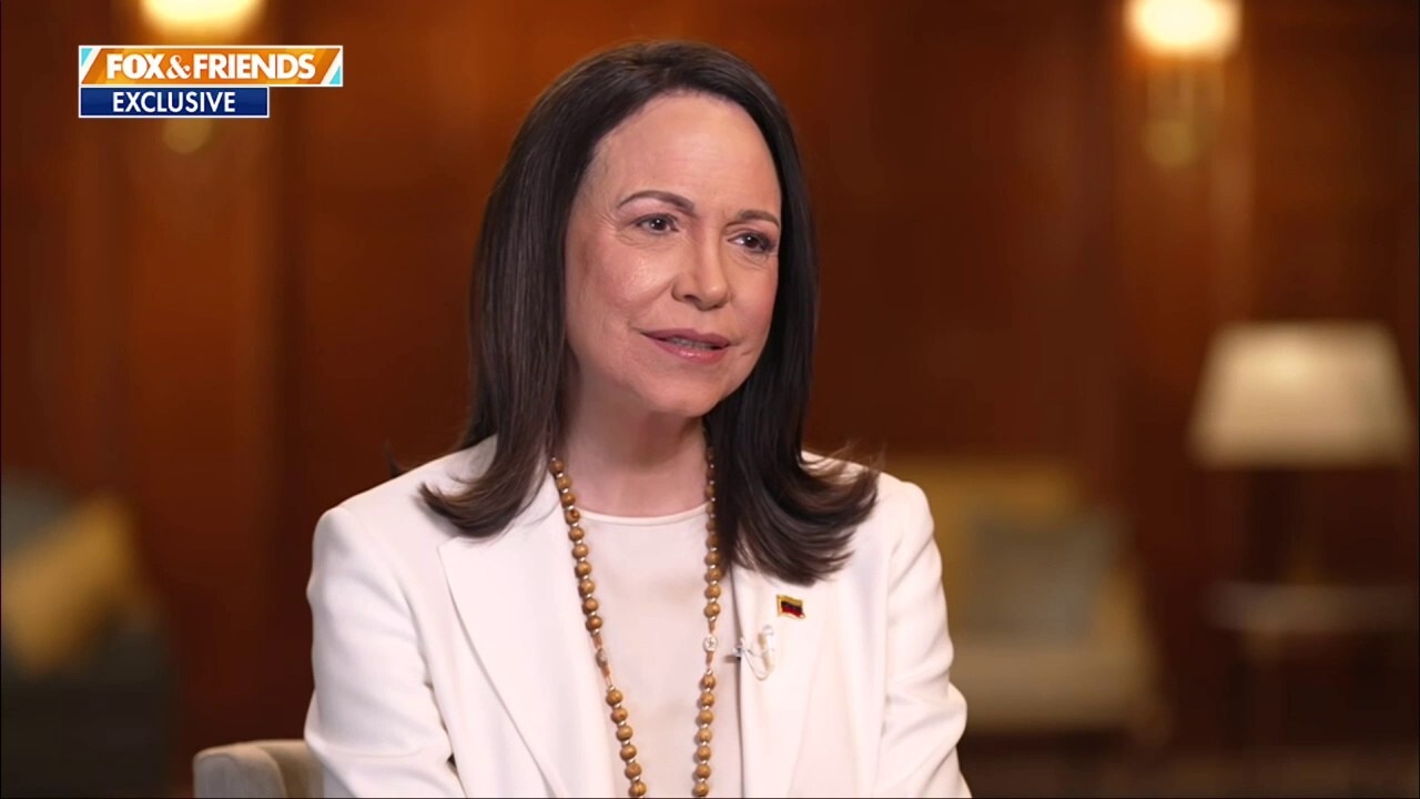 Venezuelan opposition leader says she presented her Nobel Peace Prize to President Donald Trump on behalf of Venezuelans