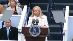 Spanberger sworn in as Virginia governor, takes swipes at Trump administration